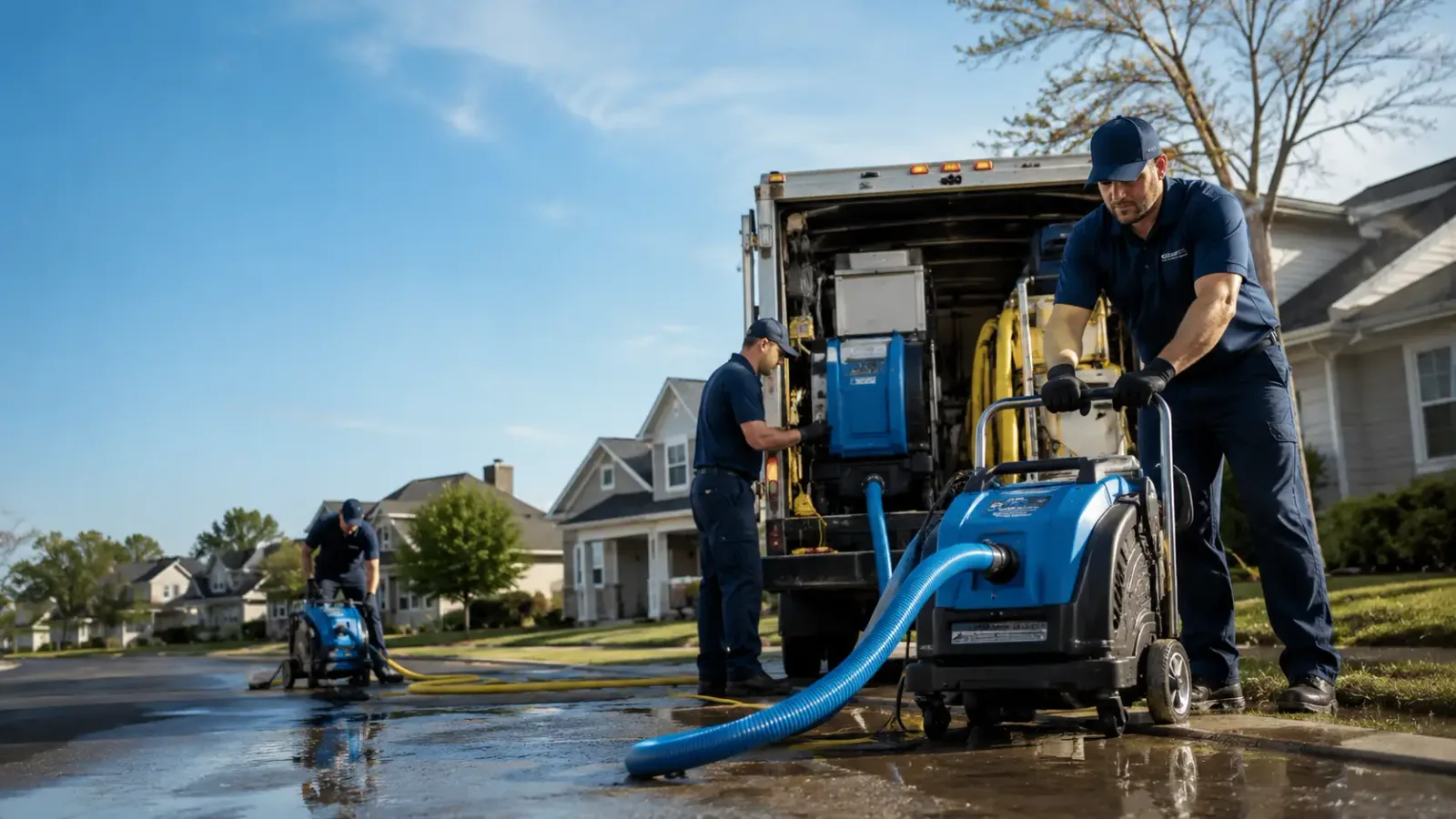 Flood Damage Cleanup in Glen Jean, WV